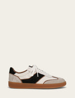 Milly Low Lace - White/Black - Outside