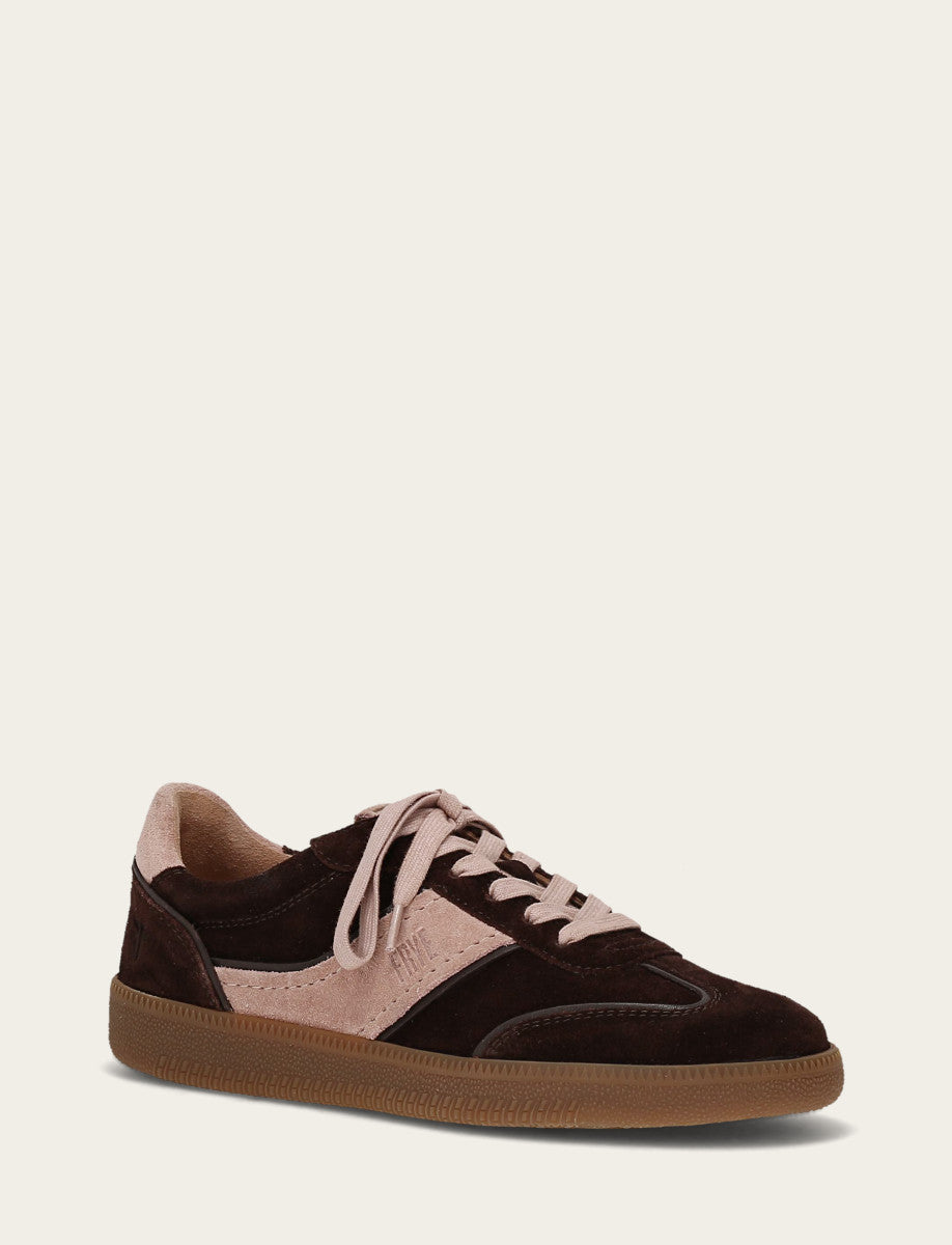 Milly Low Lace - Chocolate/Rosa - Hero