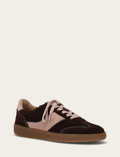Milly Low Lace - Chocolate/Rosa - Hero