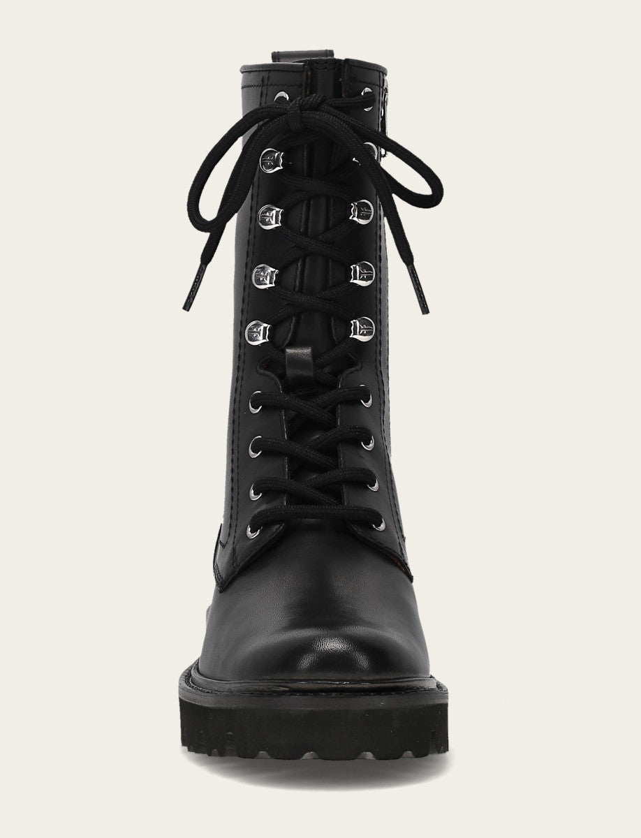 Olivia Combat - Black - Front