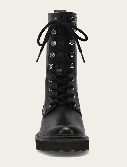 Olivia Combat - Black - Front