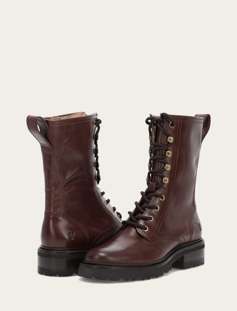 Olivia Combat - Bourbon - Pair