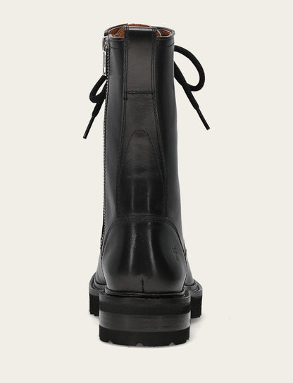 Olivia Combat - Black - Back