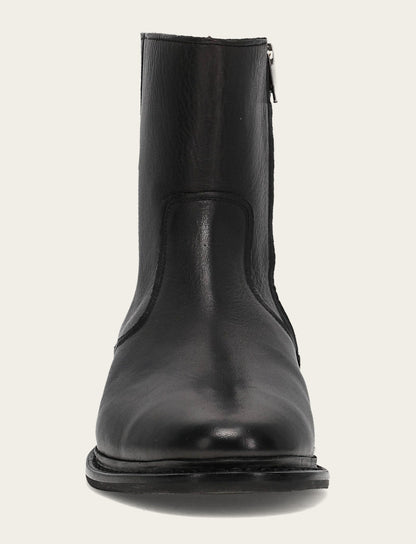 Paul Inside Zip - Black - Front