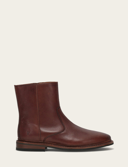 Paul Inside Zip - Brown - Outside