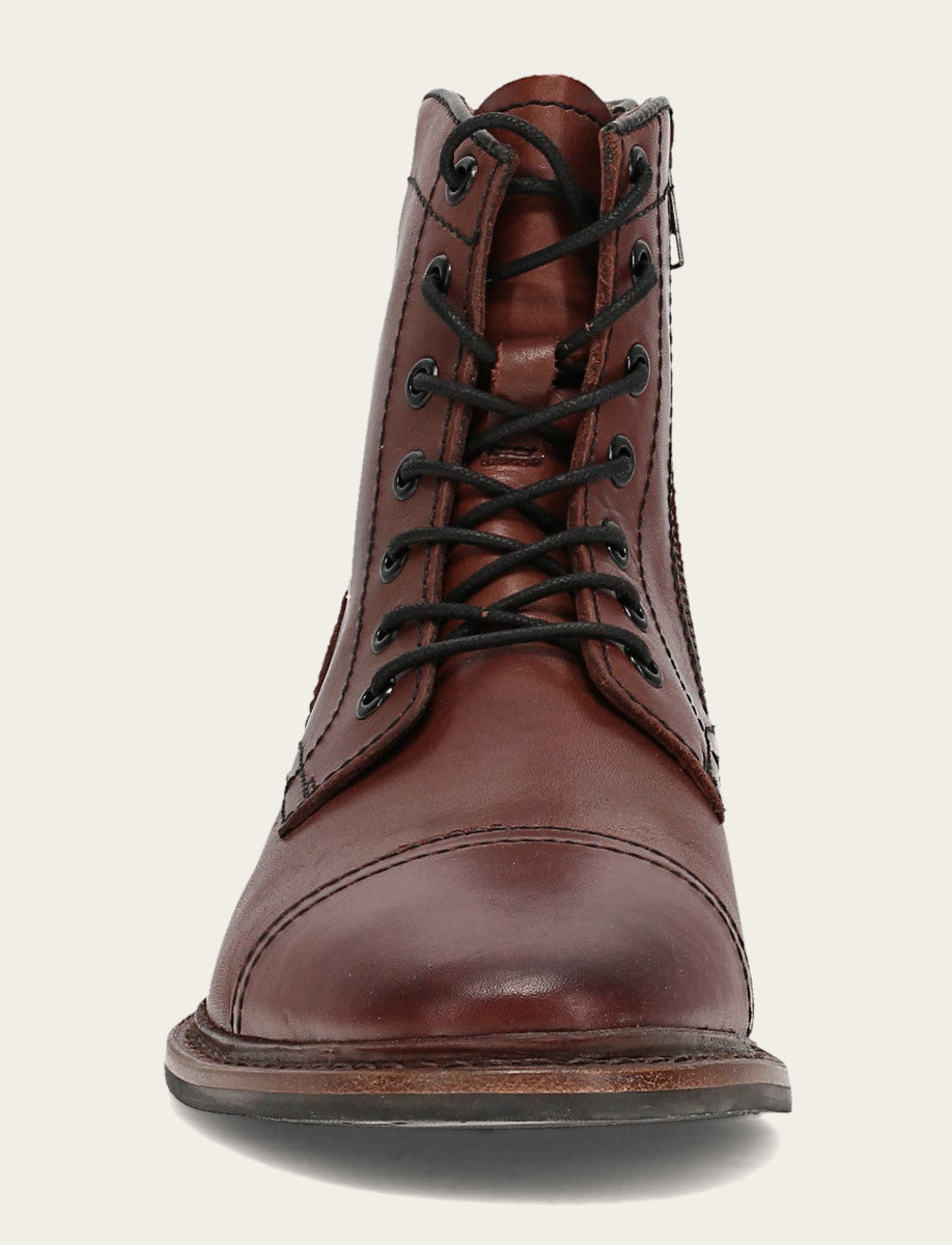Paul Mid Lace - Brown - Front