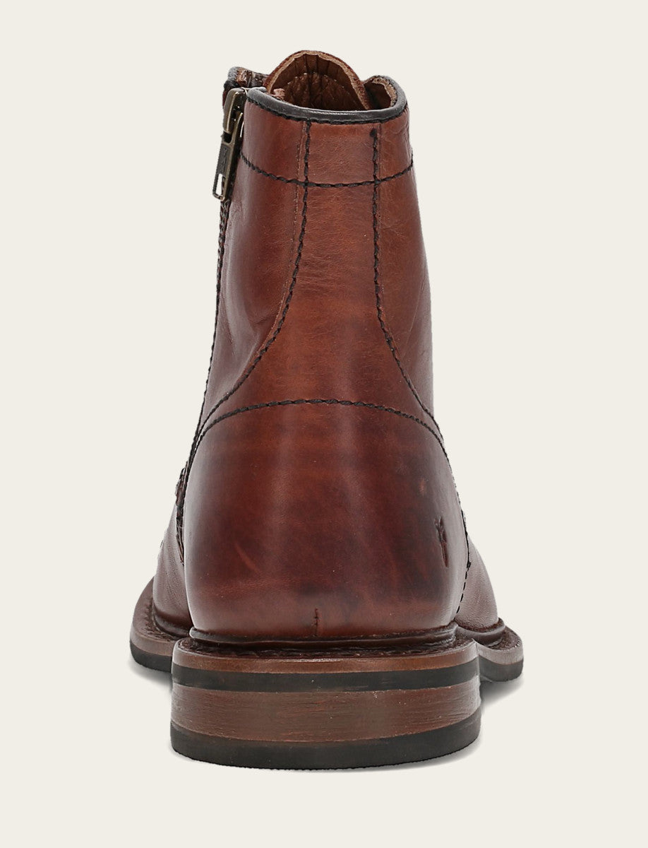 Paul Mid Lace - Brown - Back