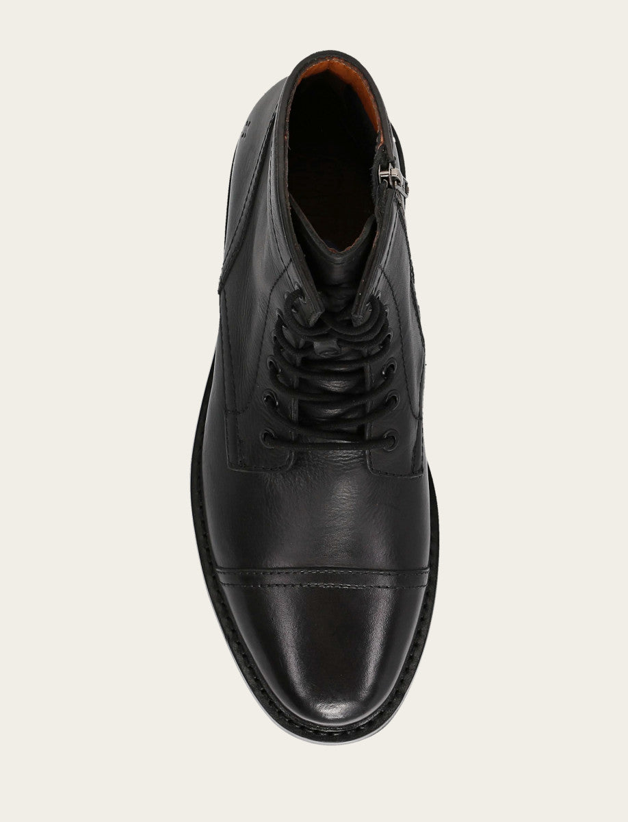 Paul Mid Lace - Black - Top Down