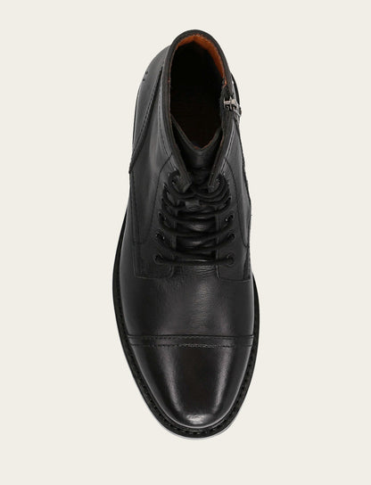 Paul Mid Lace - Black - Top Down