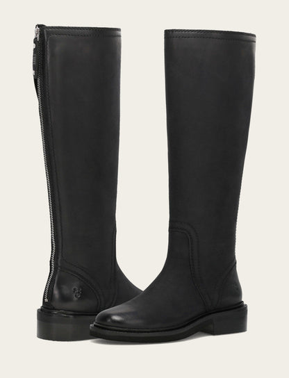 Phoebe Tall Back Zip - Black - Pair