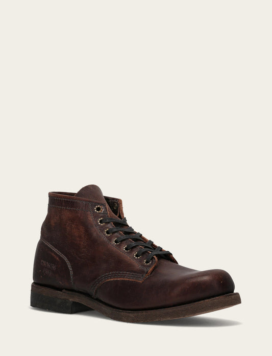 Prison Boot - Dark Brown - Hero