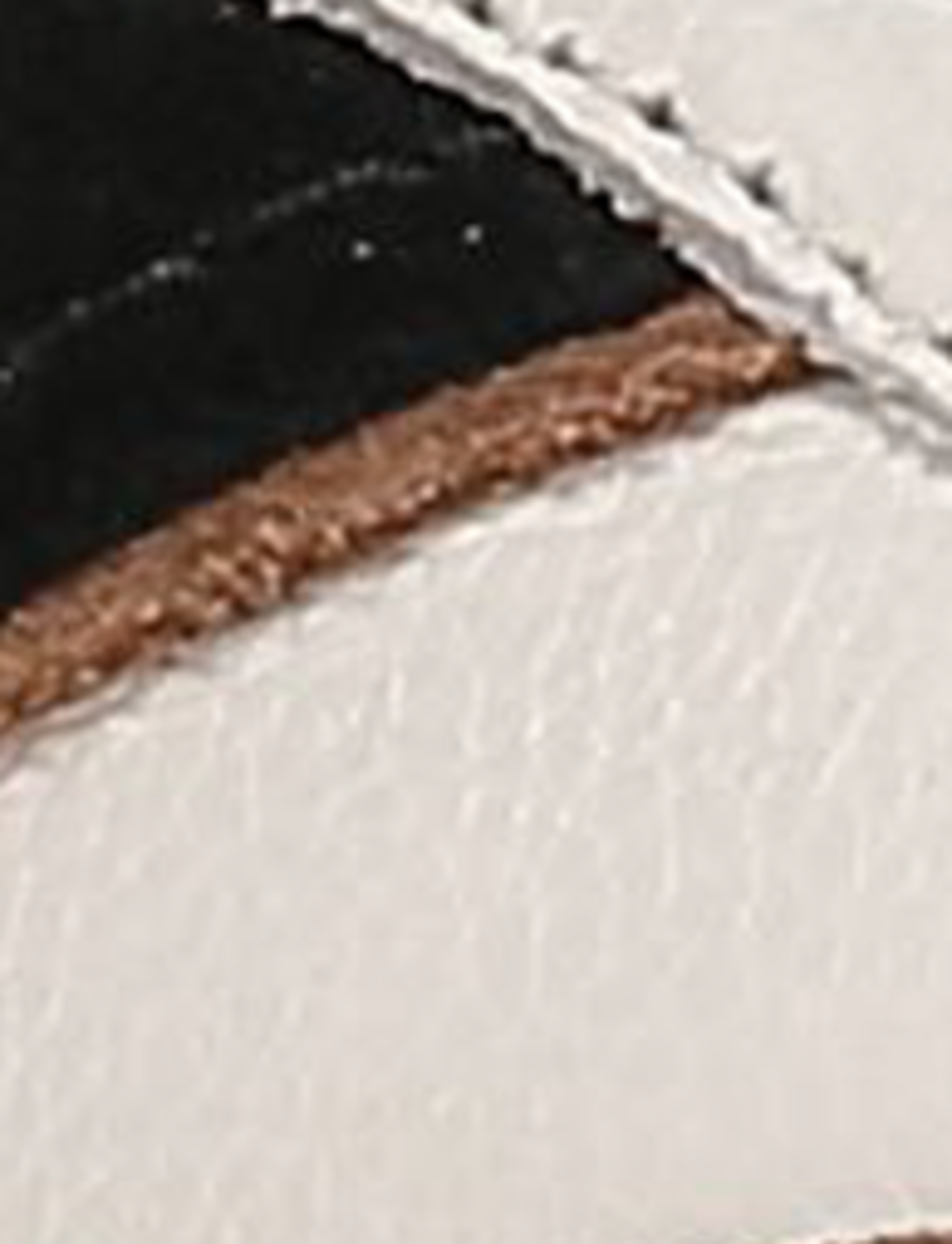 Milly Low Lace - White/Black - Swatch