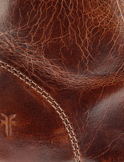 Sabrina 6G Lace Up - Cognac - Swatch