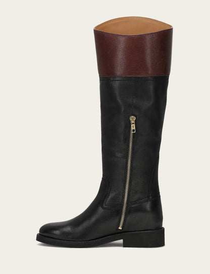 Quinn Riding - Black/Brown - Inside