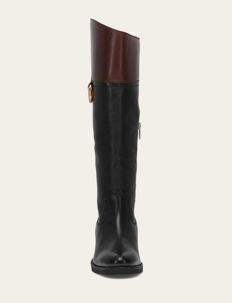 Quinn Riding - Black/Brown - Front