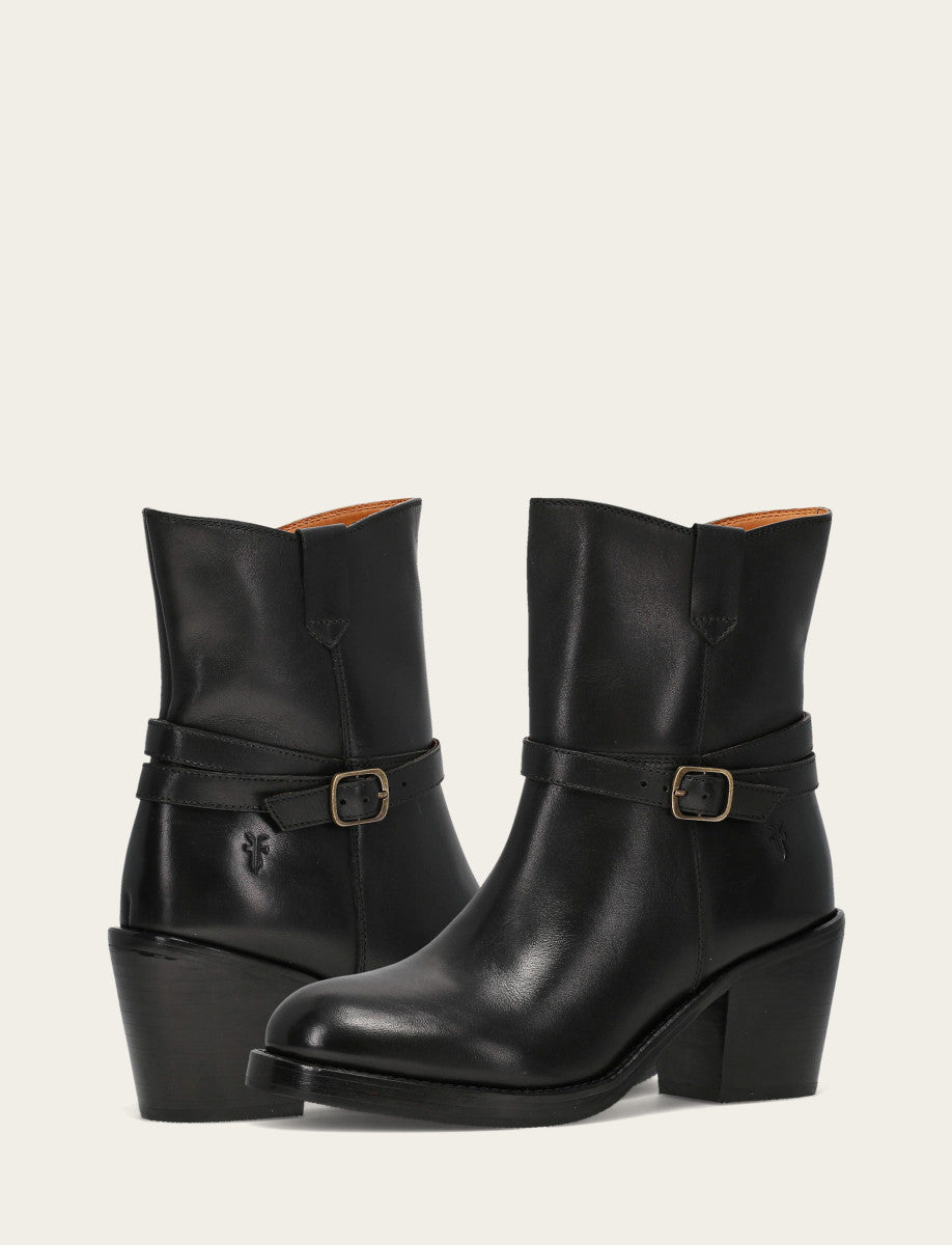 Rylee Belted Inside Zip - Black - Pair