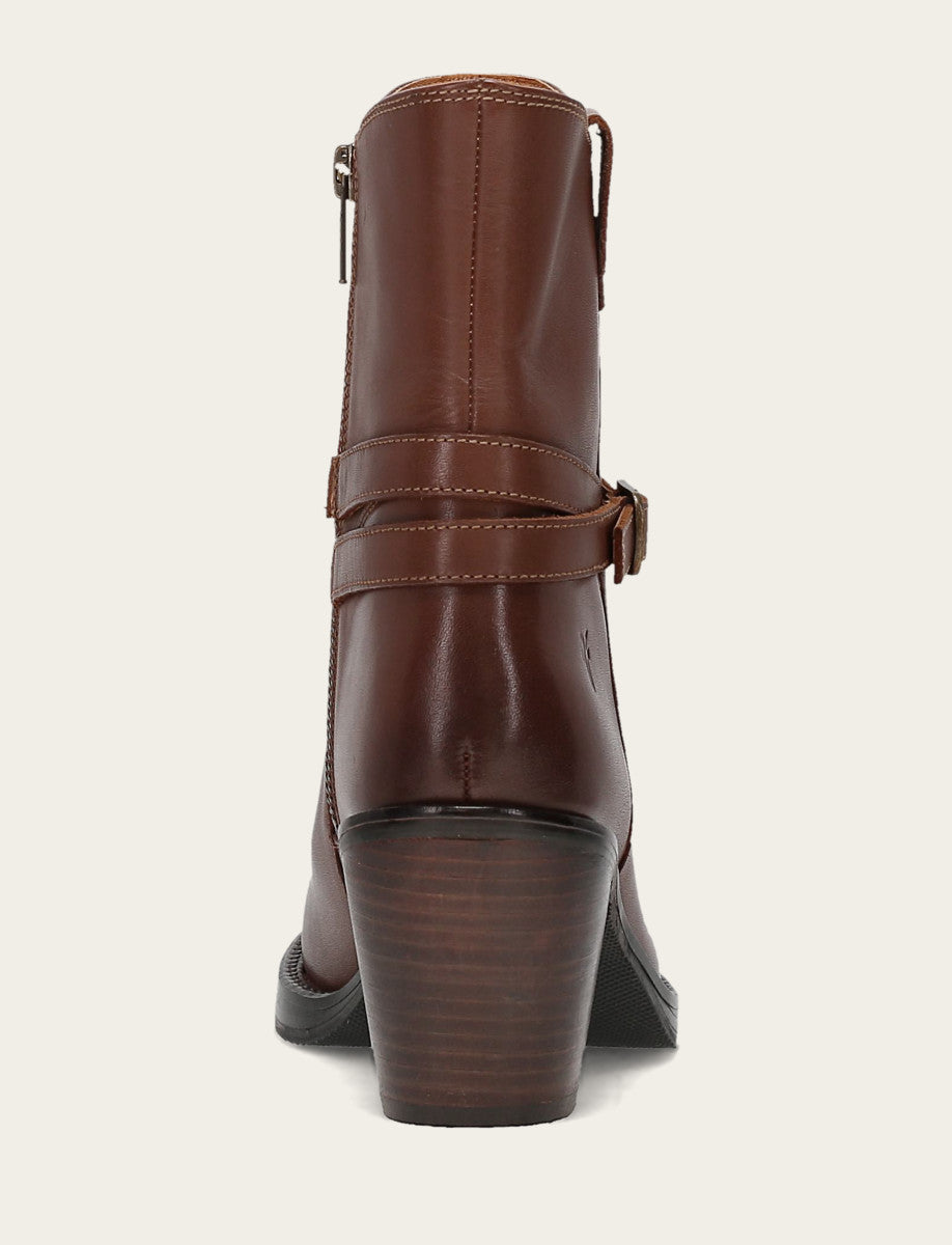 Rylee Belted Inside Zip - Walnut - Back