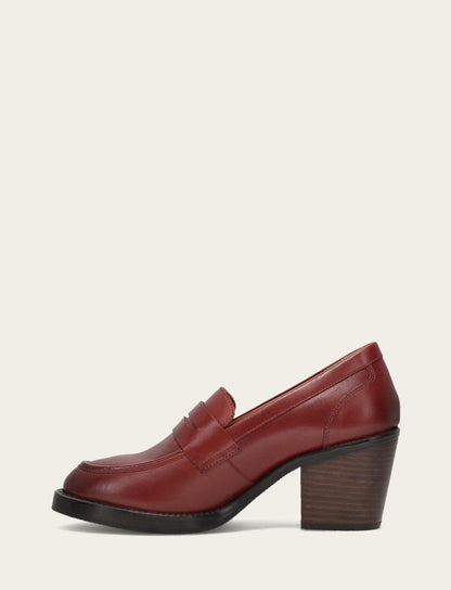 Rylee Loafer - Cranberry - Inside