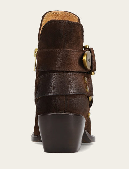 Sacha Multi Strap Bootie - Pre-Loved