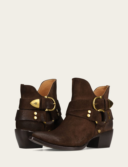 Sacha Multi Strap Bootie - Pre-Loved