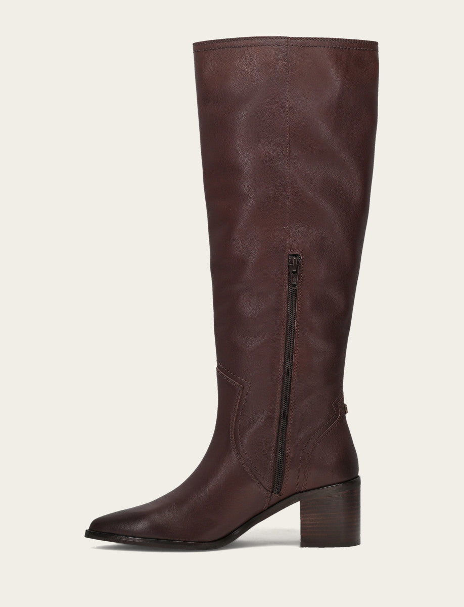 Sadie Softy Tall Wc - Cocoa - Inside