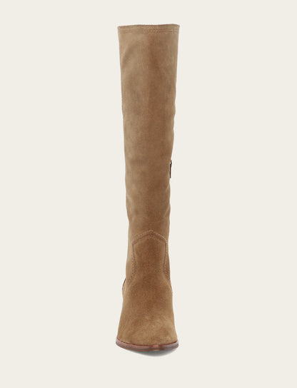 Sadie Softy Tall - Almond - Front