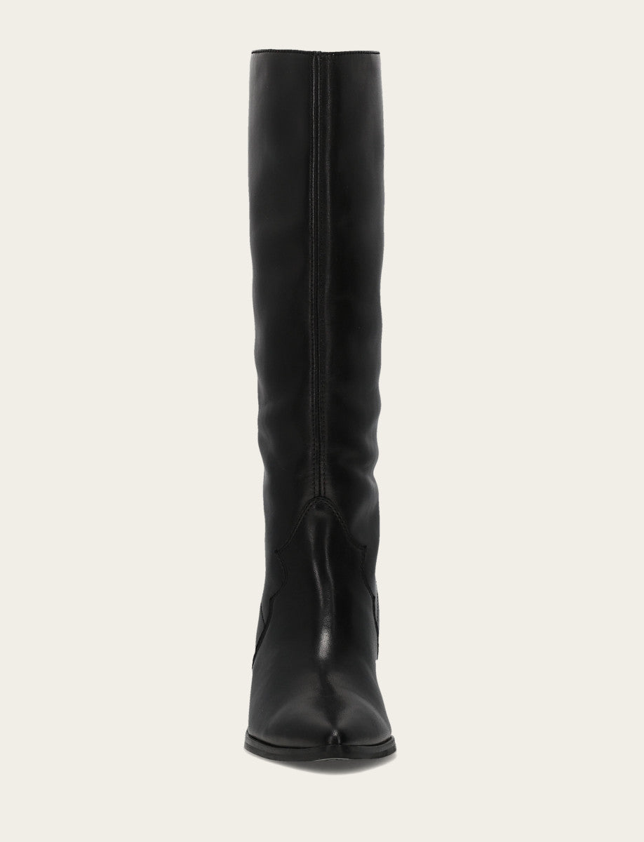 Sara Slouchy - Black - Front