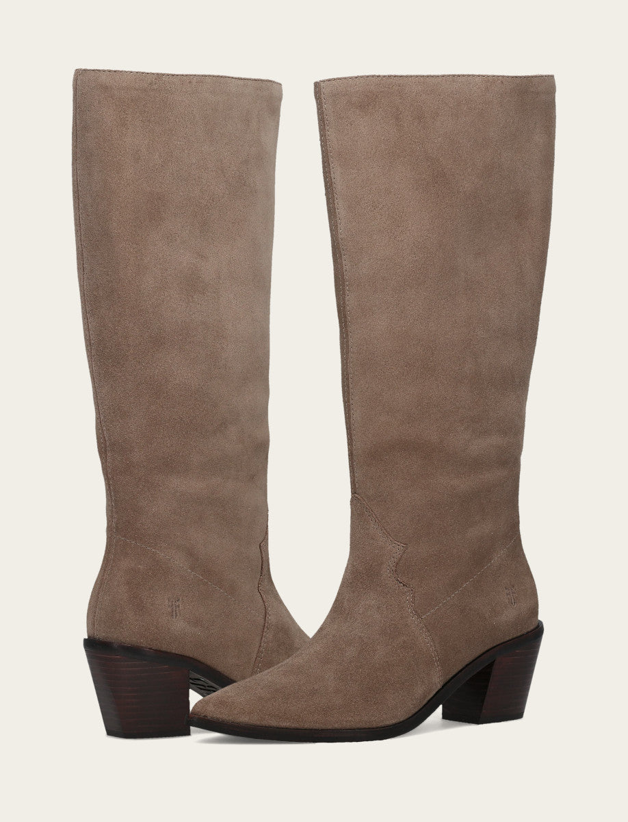 Sara Slouchy - Dark Taupe - Pair