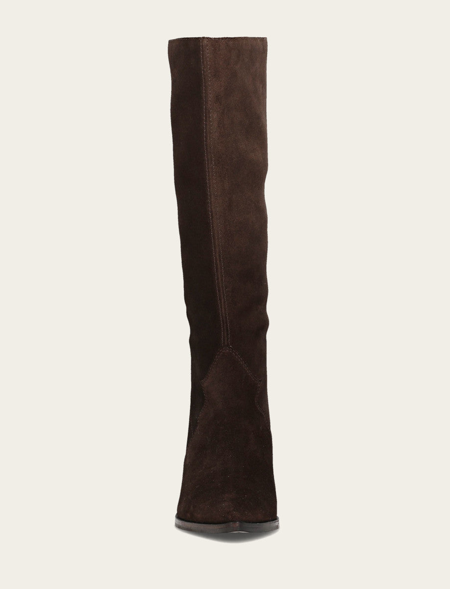 Sara Slouchy - Dark Brown - Front