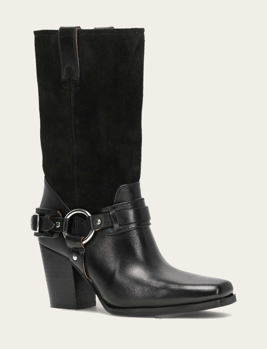 Shiloh Harness Belted - Black - Hero