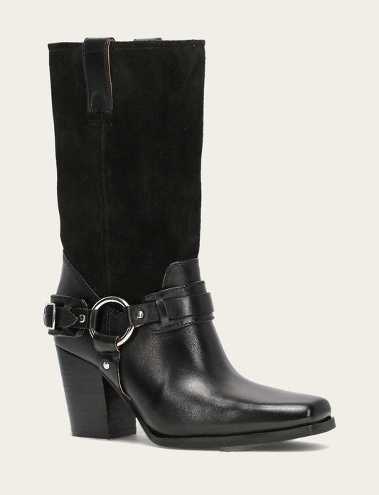 Shiloh Harness Belted - Black - Hero
