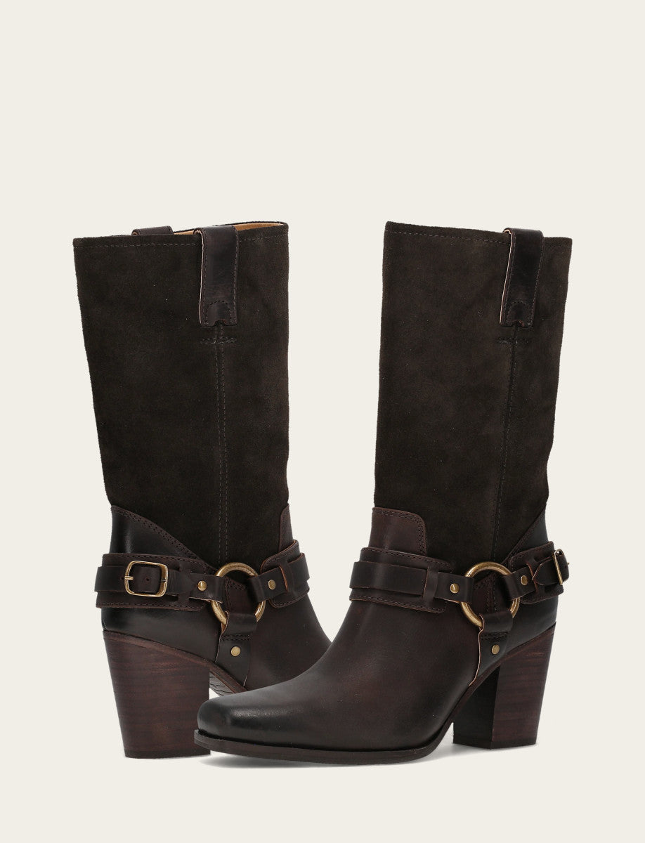 Shiloh Harness Belted - Dark Brown - Pair