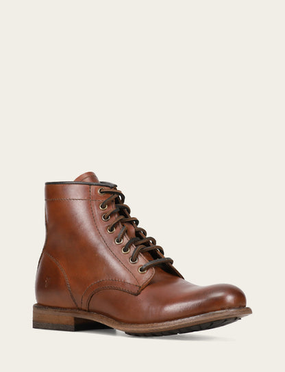 Tyler Flex Lace Up - Cognac - Hero