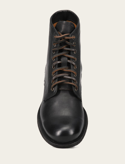 Tyler Flex Lace Up - Black - Top Down