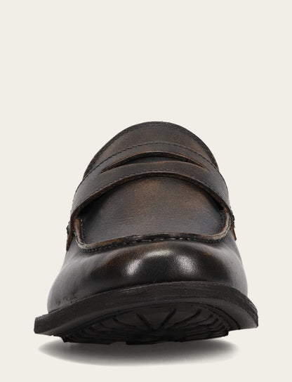 Tyler Flex Penny - Brown Brush Off - Front