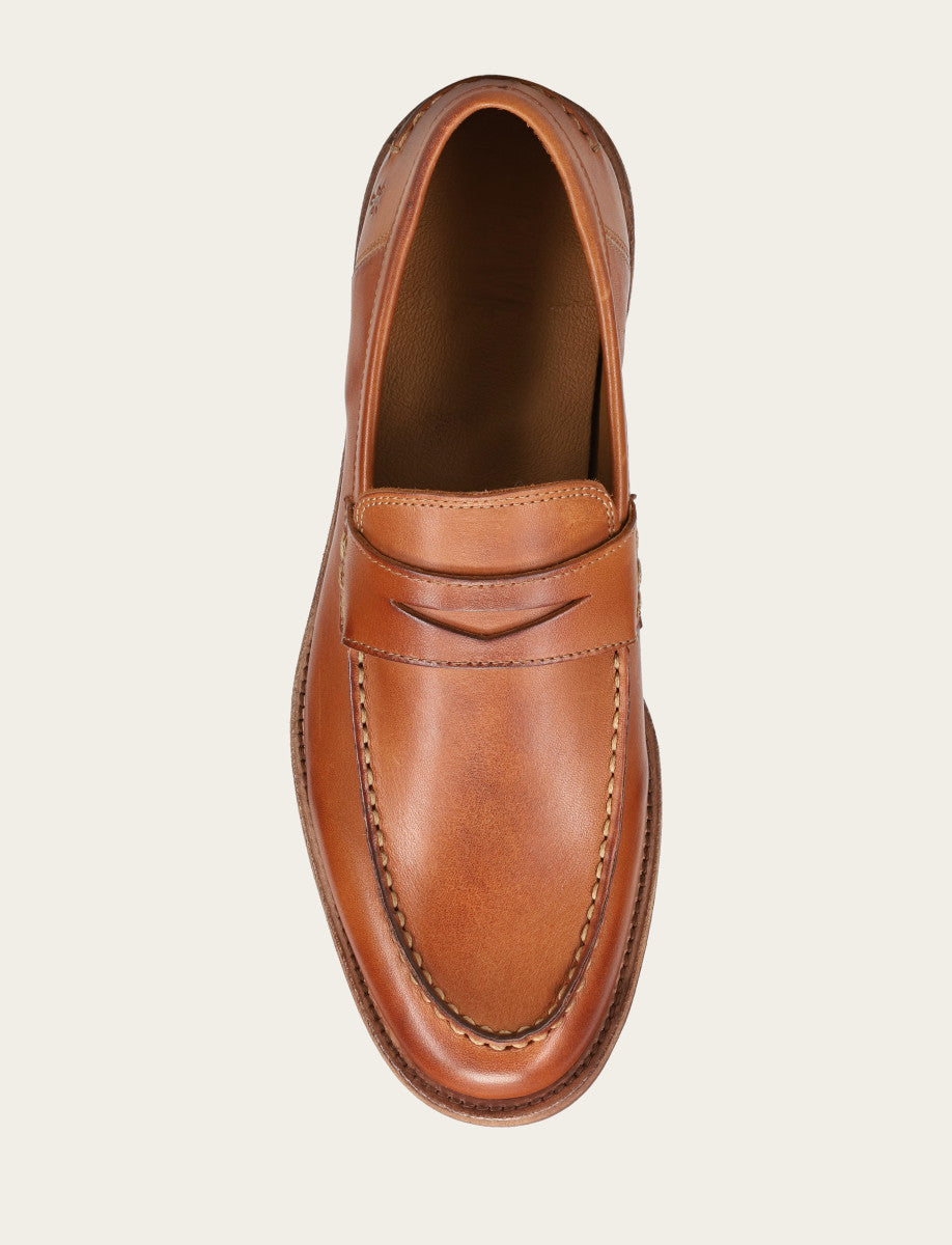 Tyler Flex Penny - Caramel - Top Down