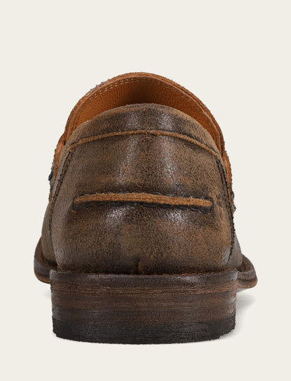 Tyler Flex Penny - Distressed Chocolate - Back
