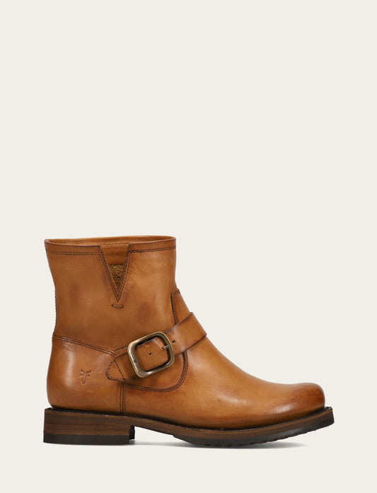 Veronica Flex Bootie - Caramel - Outside