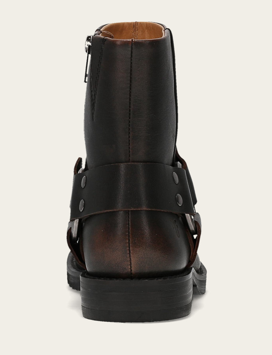 Veronica Flex Harness - Antique Brown - Back