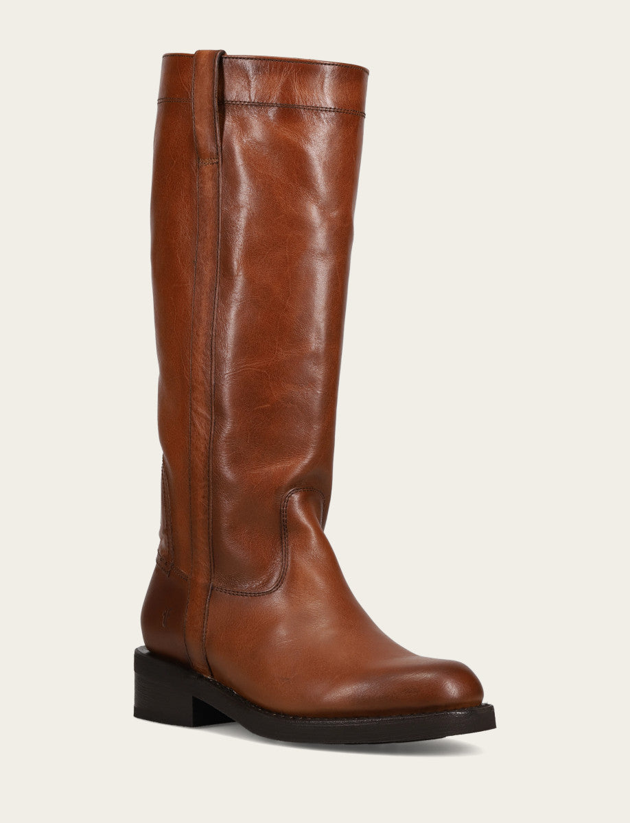 Viv Riding Boot - Whiskey - Hero