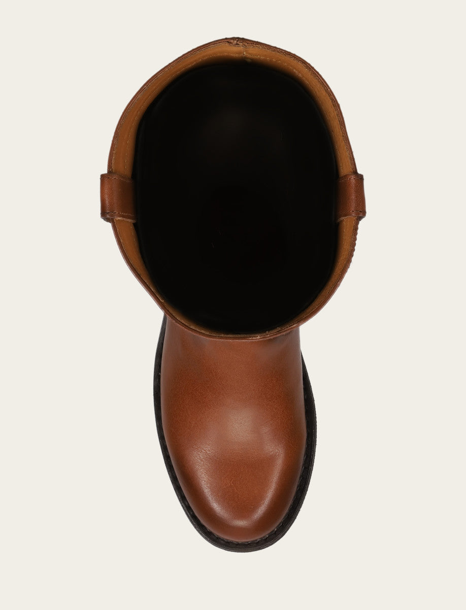 Viv Riding Boot - Whiskey - Top Down