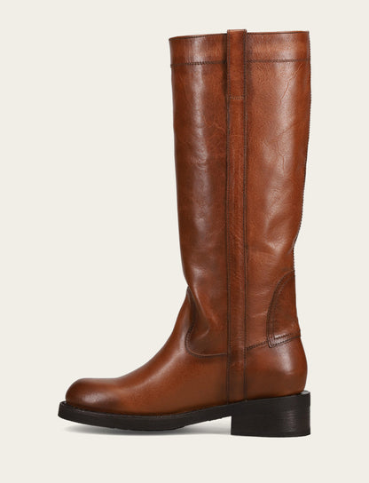 Viv Riding Boot - Whiskey - Inside